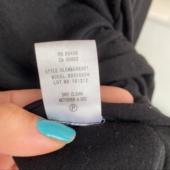 THEORY | black tank maxi dress - Picture 7 of 8